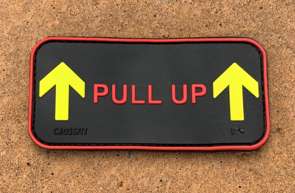 3D Rubberpatch: CROSSFIT "PULL UP"
