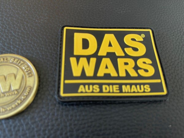 3D Rubberpatch "DAS WARS"