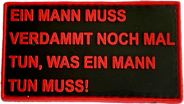 3D Morale Patch: "Ein Mann muss verdammt noch mal tun, was ein Mann tun muss!"