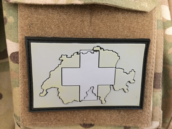 3D Rubberpatch: "SCHWEIZ" alpin + desert