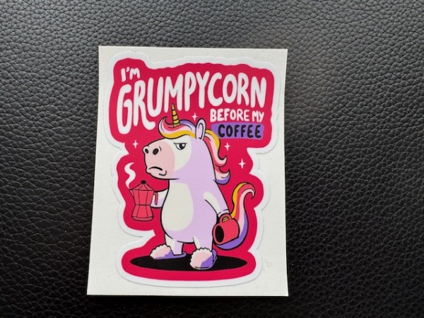 Sticker/Aufkleber "Grumycorn"