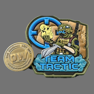 Rubber Patch: "TEAM TACTIC"
