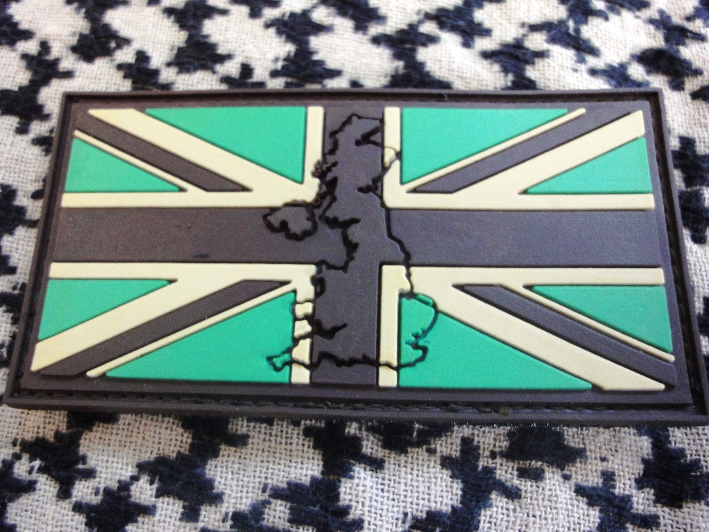 3D Rubber Patch:"UNITED KINGDOM" DESERT RATS – Bild 2