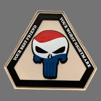 3D Rubber Patch "Punisher Netherlands"