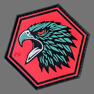 3D Rubberpatch "Adlerkopf"