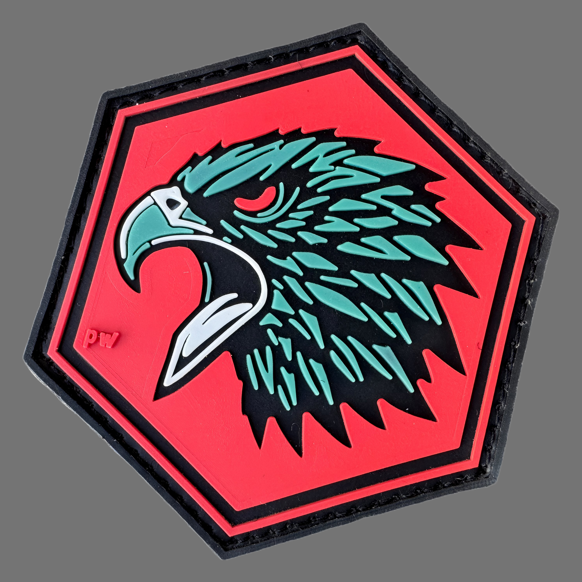 3D Rubberpatch "Adlerkopf"