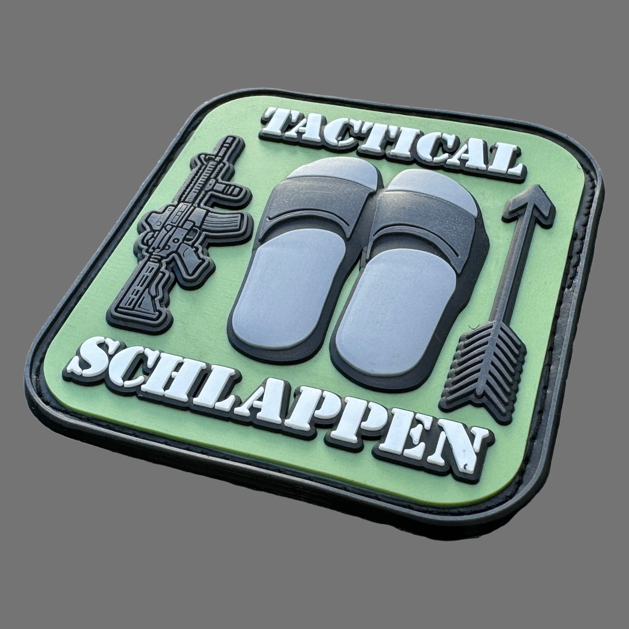 3D Rubberpatch: "TACTICAL SCHLAPPEN"
