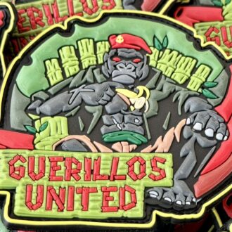 3D Rubber Patch: "GUERILLOS"