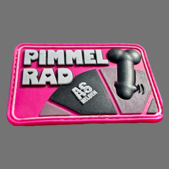 3D Rubberpatch "PIMMELRAD" PINK