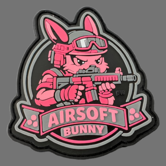 3D Rubberpatch: "Airsoft Bunny"