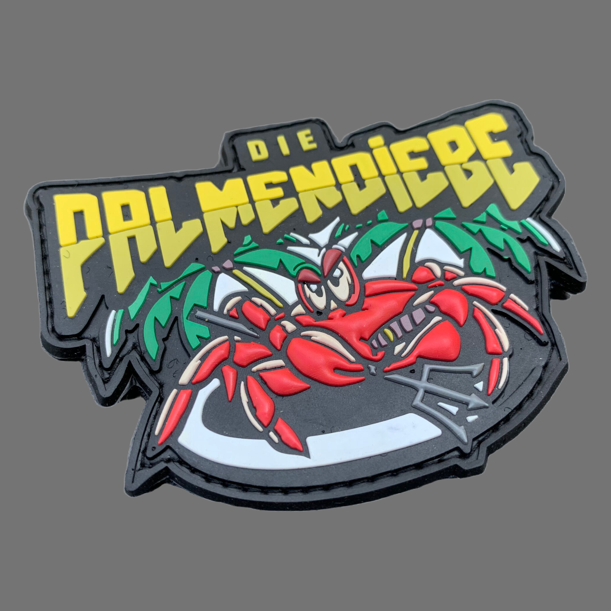 3D Rubberpatch "DIE PALMENDIEBE"