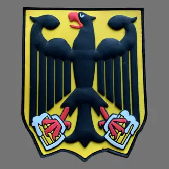 3D Rubberpatch: "BIERADLER"