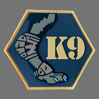 3D Rubberpatch: K9 Einsatzhunde