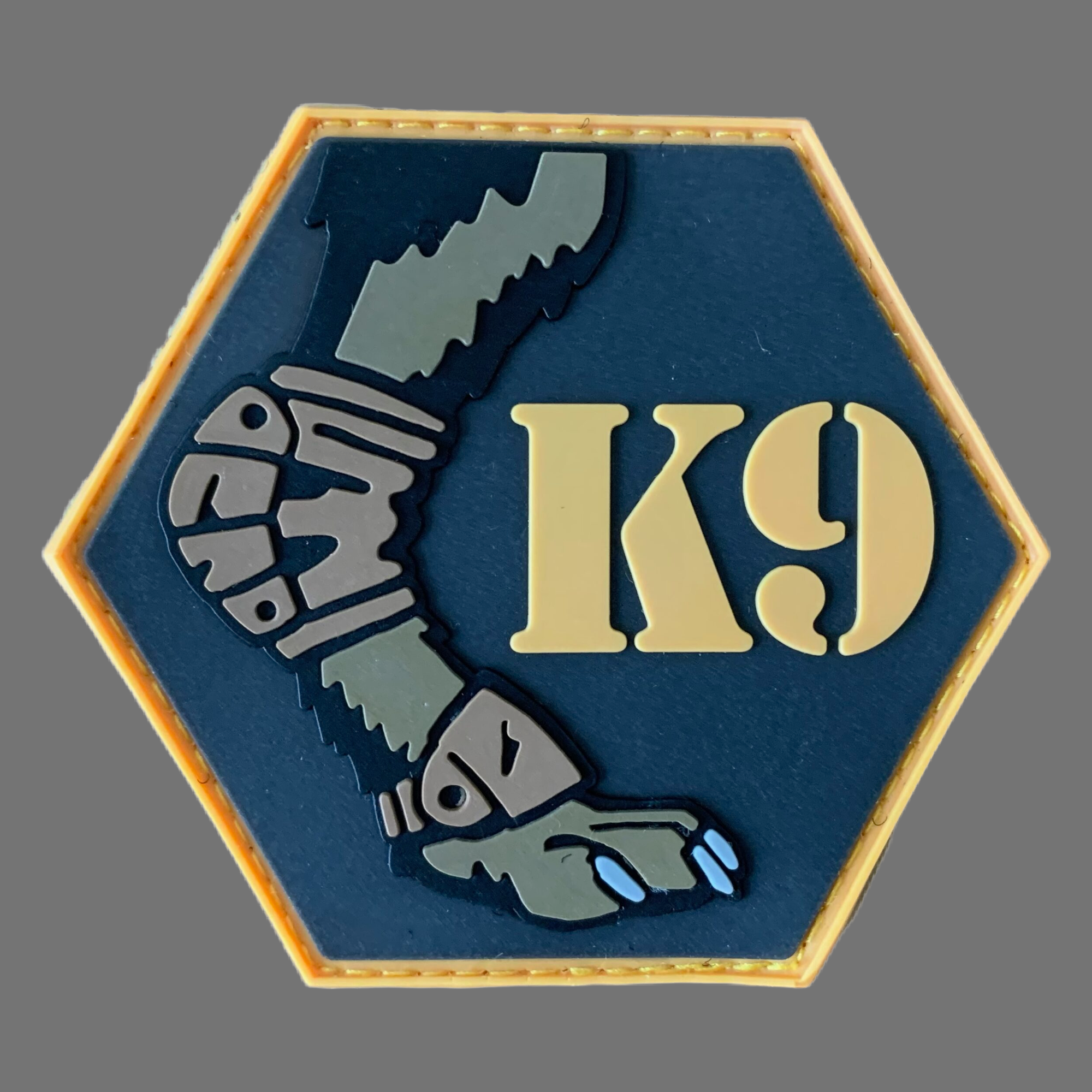 3D Rubberpatch: K9 Einsatzhunde