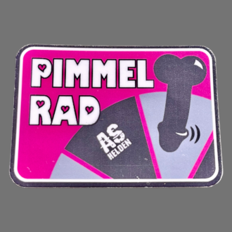 Aufkleber/Sticker "PIMMELRAD" pink