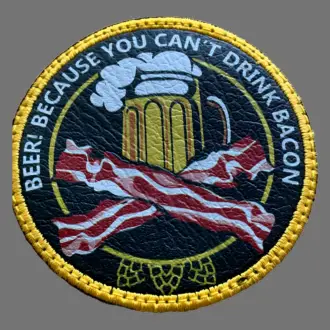 KUPA-Patch: "BEER & BACON"