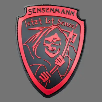 Rubberpatch: "SENSENMANN", bloody version