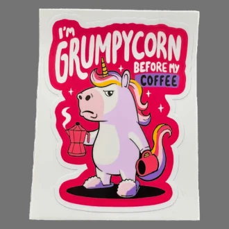 Sticker/Aufkleber "Grumycorn"