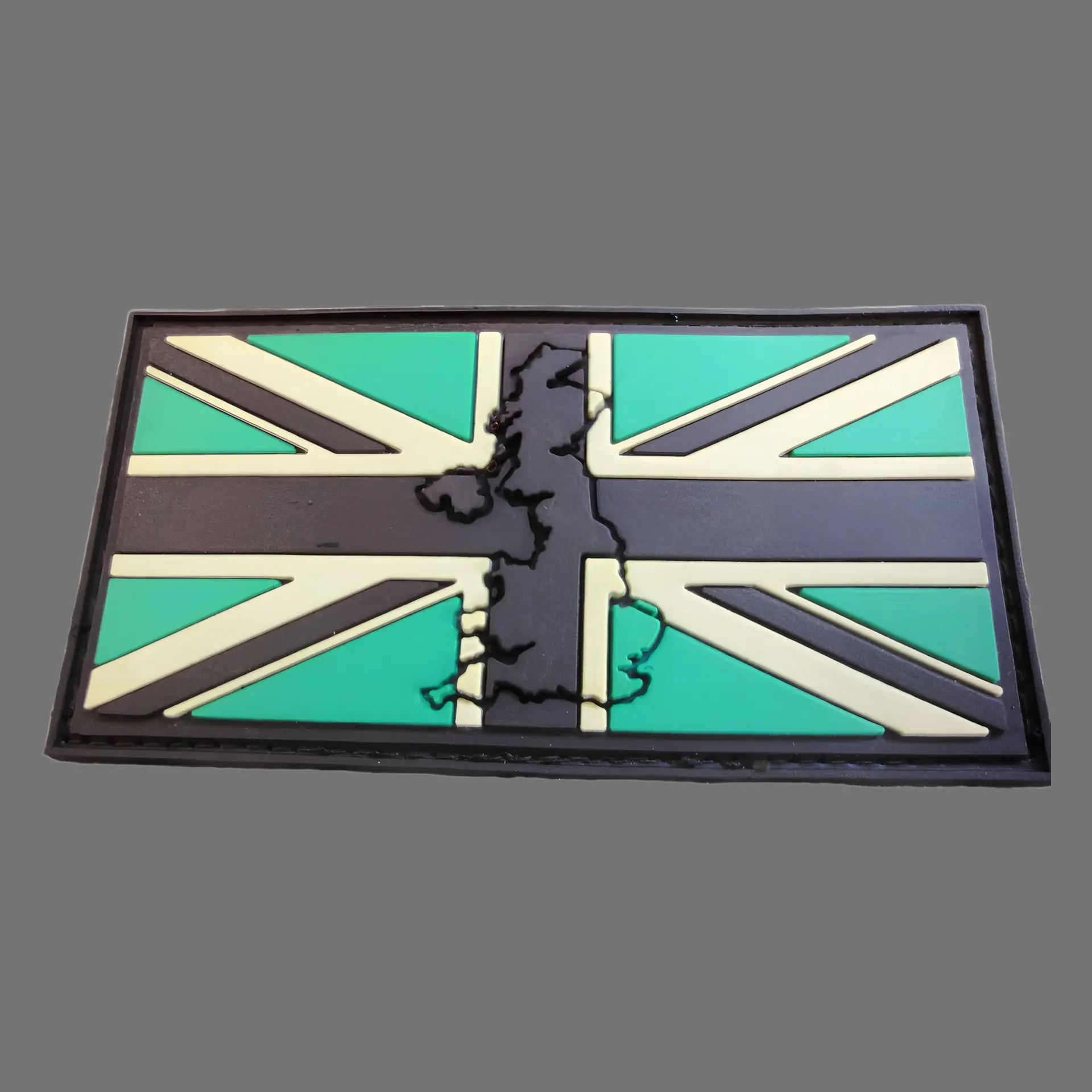3D Rubber Patch:"UNITED KINGDOM" DESERT RATS