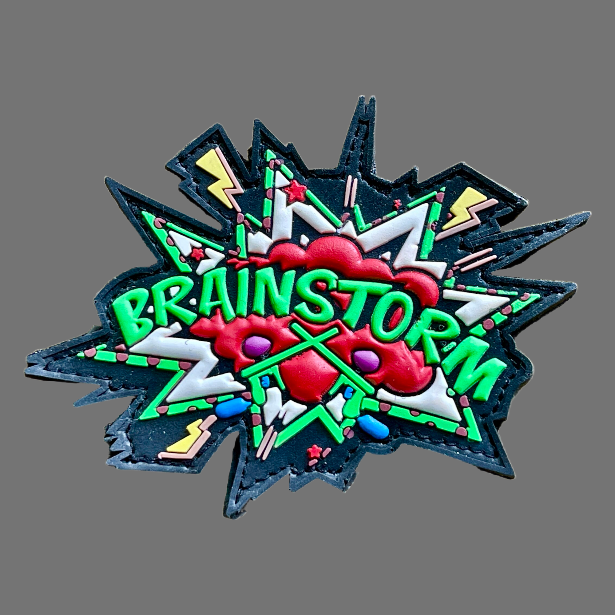 3D Rubberpatch "BRAINSTORM"