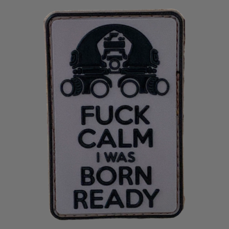 3D Morale Patch: "I WAS BORN READY" Muddy-version
