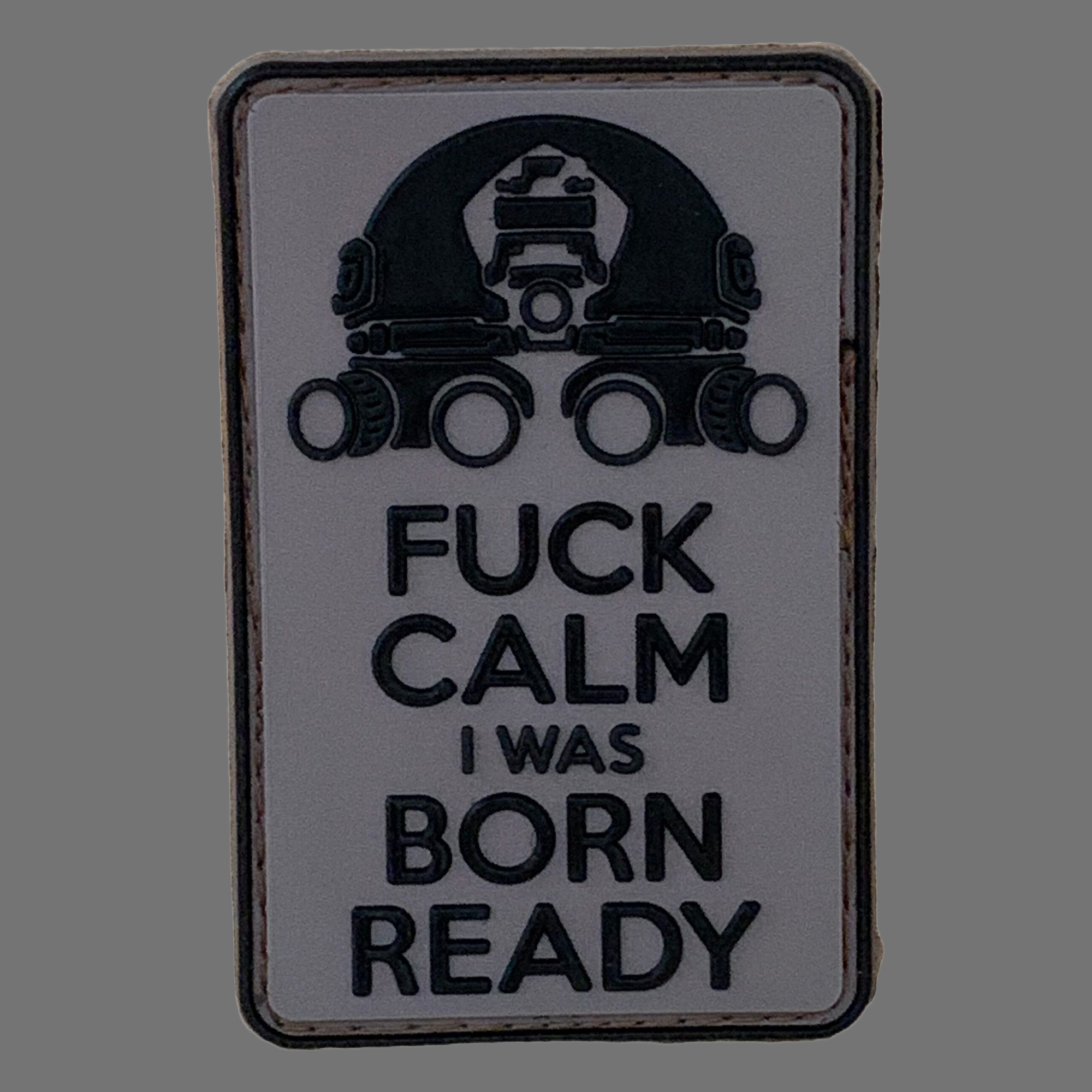 3D Morale Patch: "I WAS BORN READY" Muddy-version