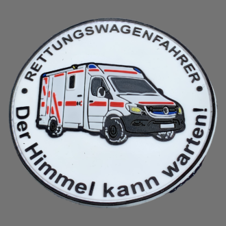3D Morale Patch: RTW Fahrer "Der Himmel kann warten!"