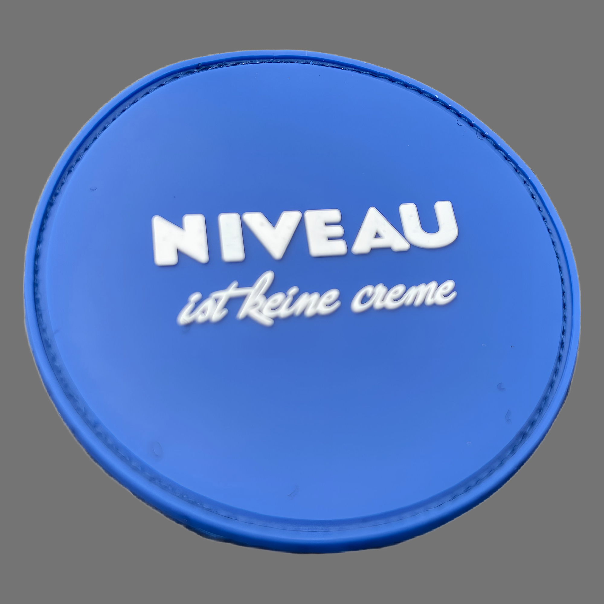 3D Rubberpatch: NIVEAU ist keine Creme
