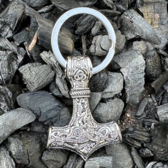 CHARM: "THOR" Anhänger silberfarben