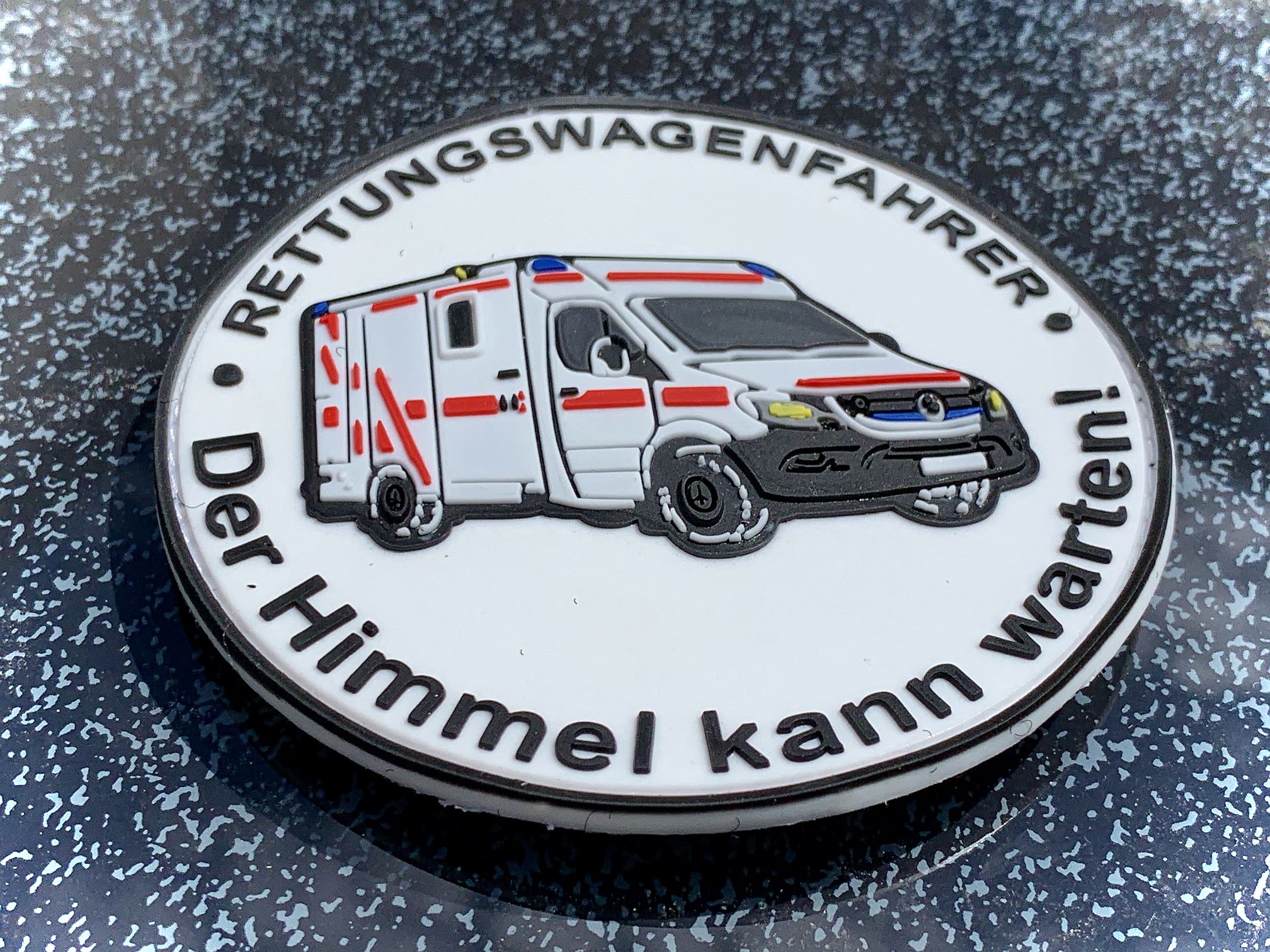 3D Morale Patch: RTW Fahrer "Der Himmel kann warten!" – Bild 2