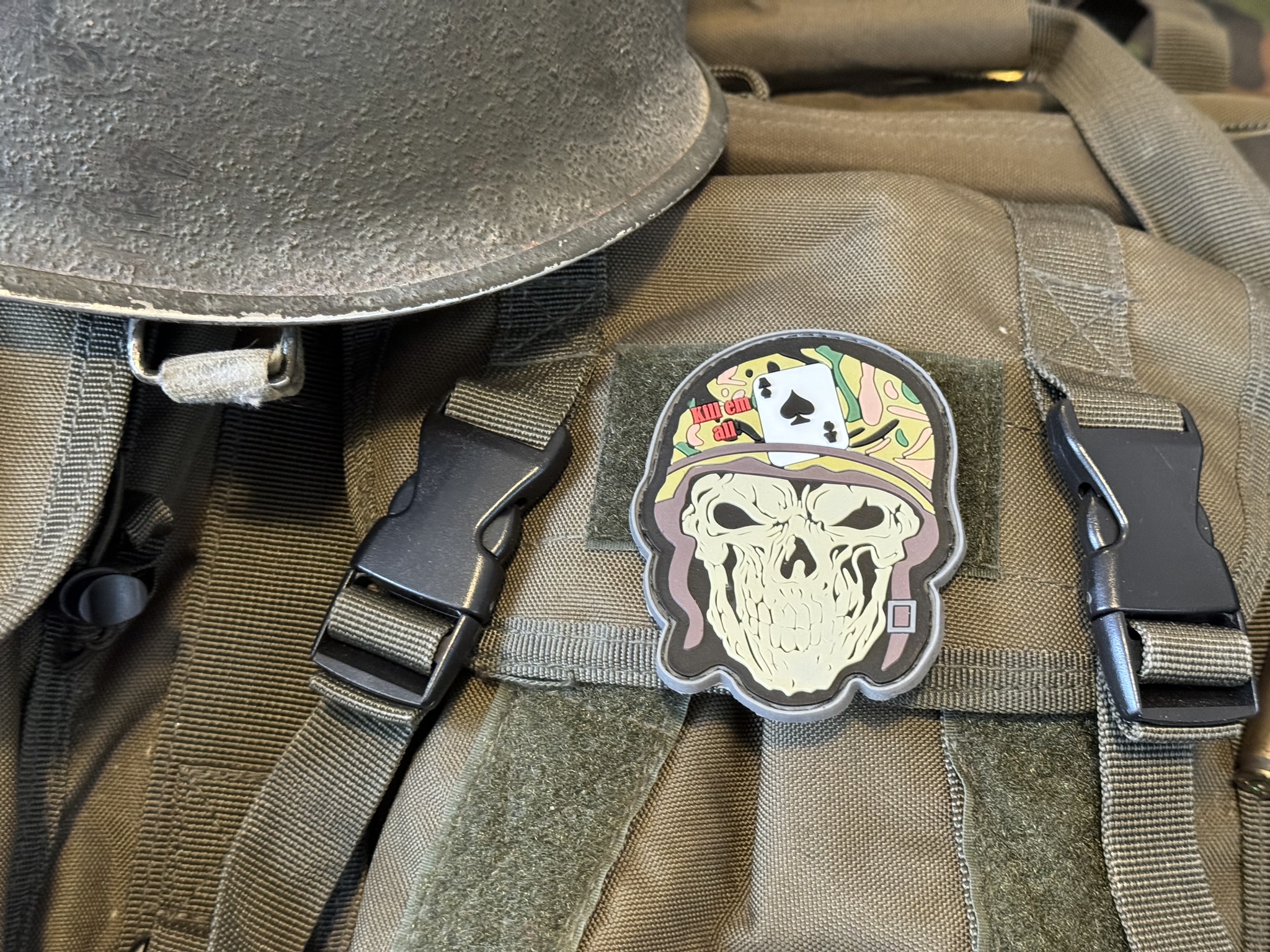 3D Rubberpatch: "Vietnam Scull" – Bild 2