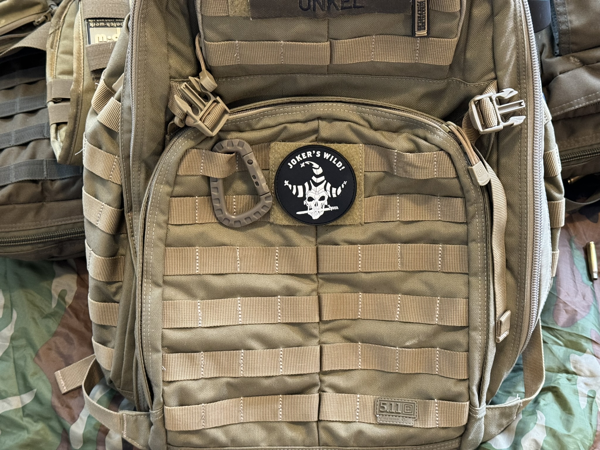 3D Rubberpatch: JOKER'S WILD! black – Bild 3