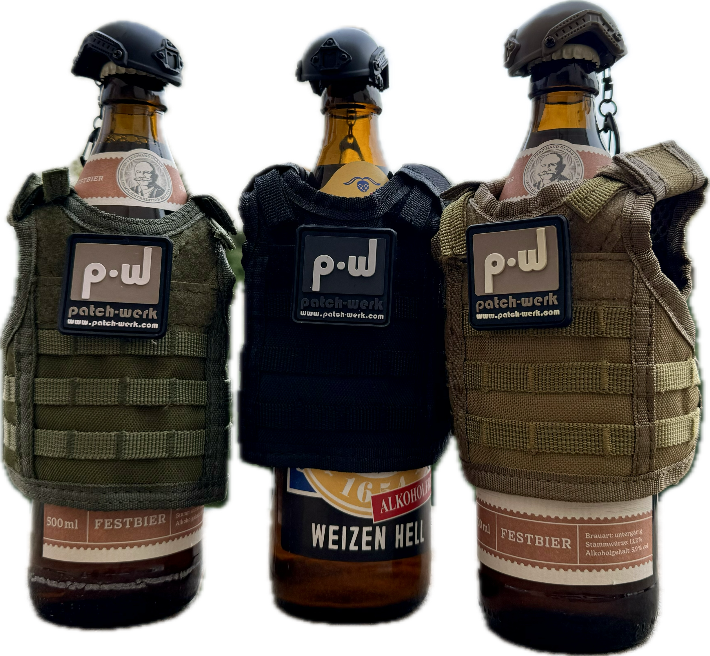 "taktische BIERWESTE" black – Bild 3