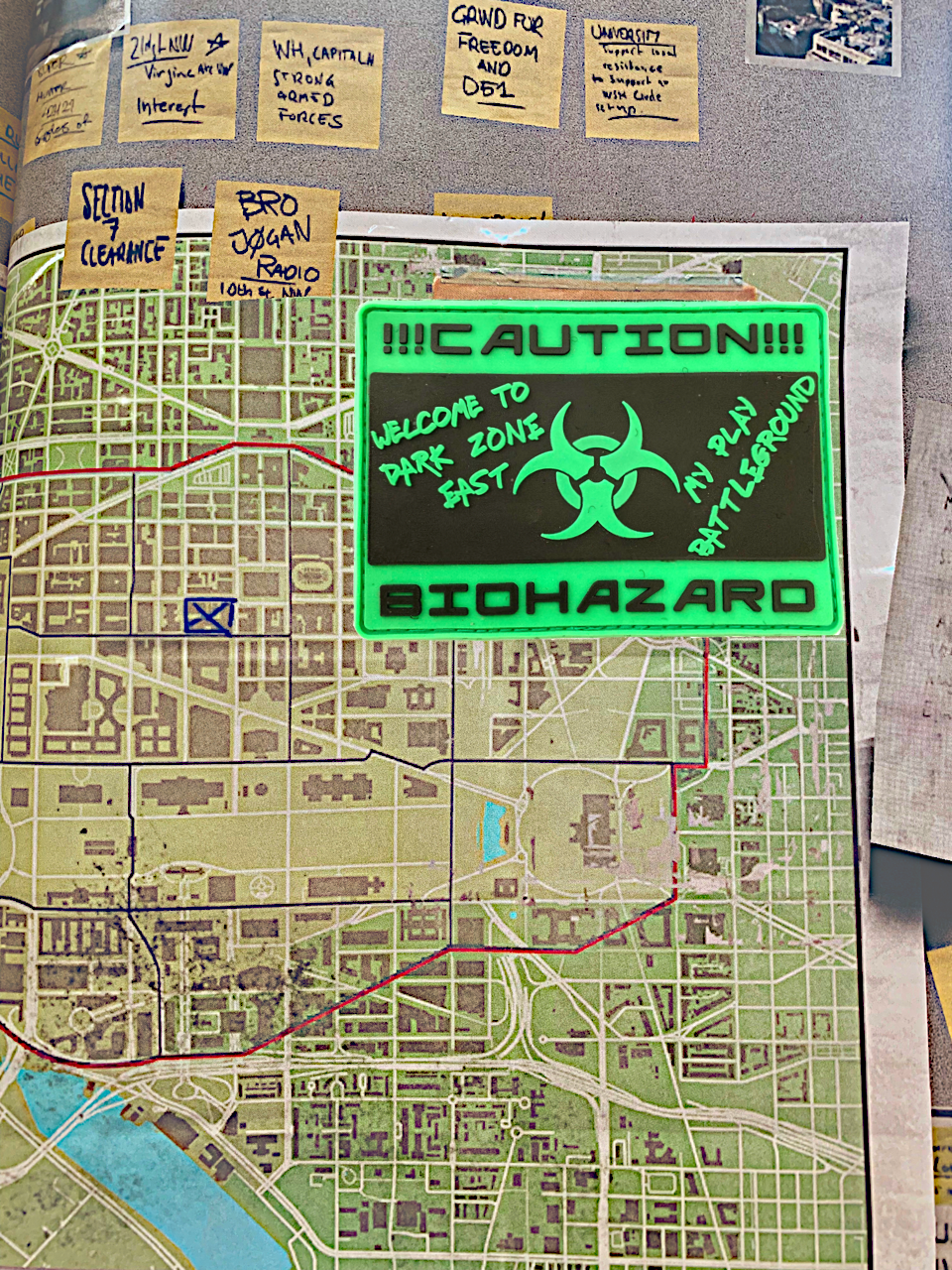 Rubberpatch: "CAUTION BIOHAZARD" – Bild 2