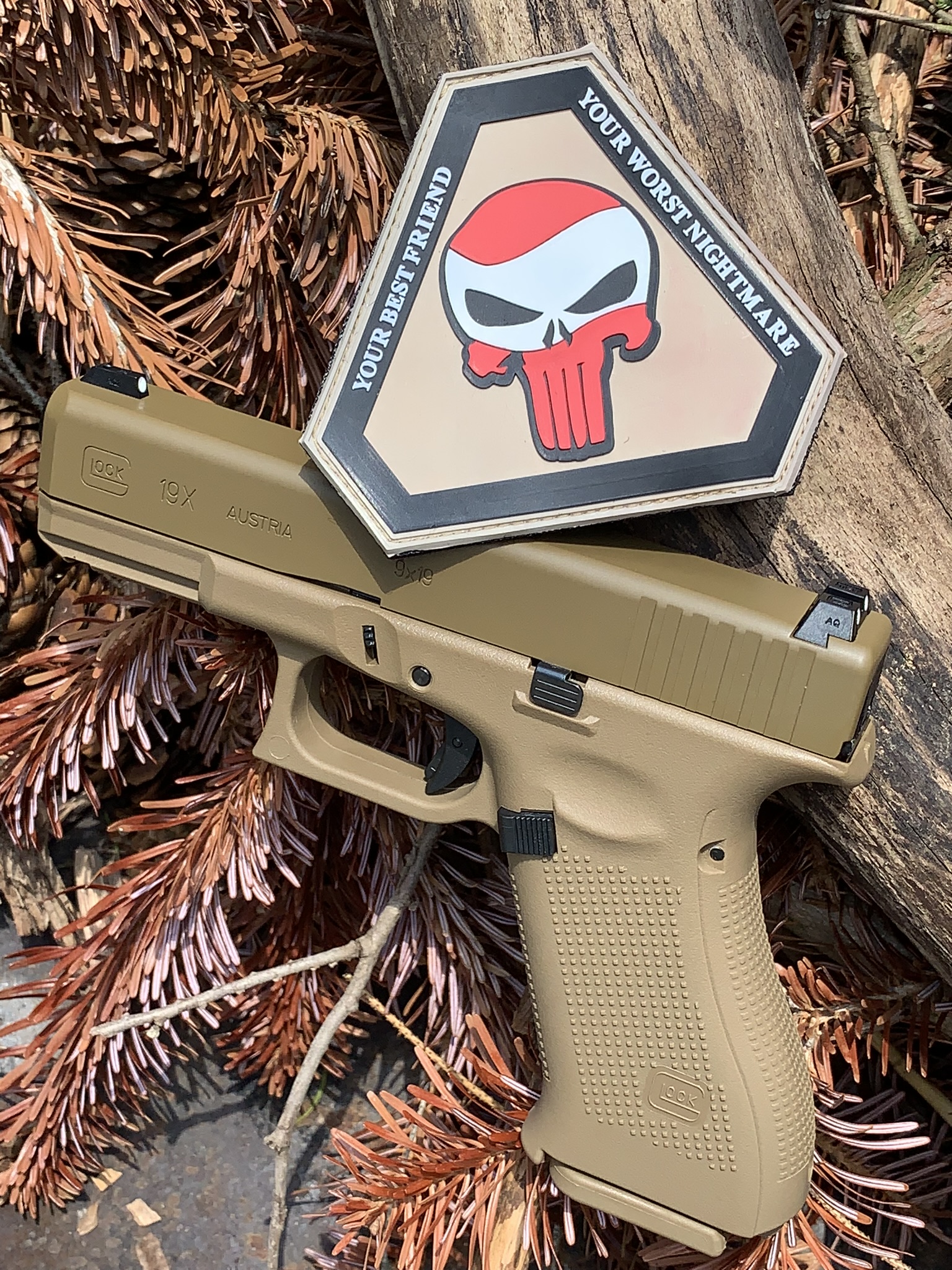 3D Rubberpatch: "Punisher AUSTRIA", – Bild 3