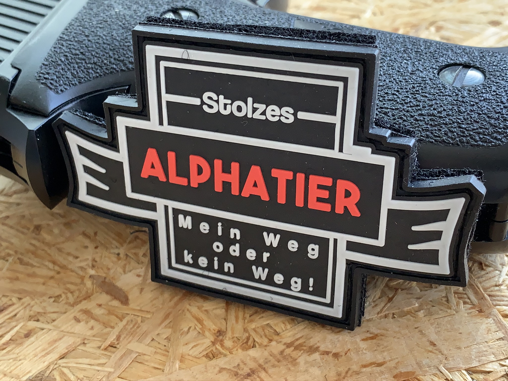 3D Rubberpatch: "ALPHATIER" – Bild 2