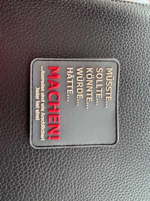 3D Rubberpatch "Machen" neue Farbkombination – Bild 2