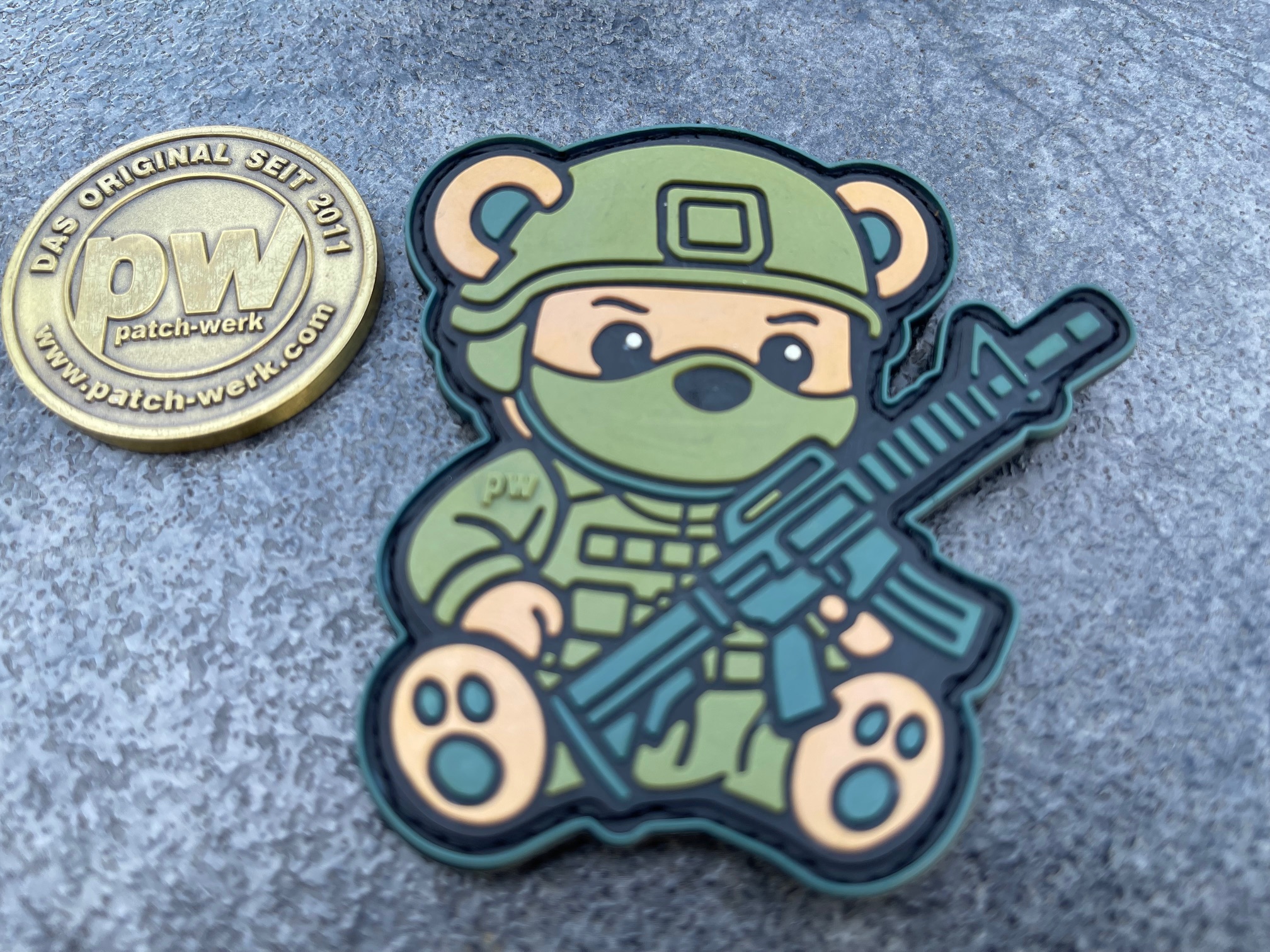 3D Rubberpatch "TEDDY OPERATOR" – Bild 2