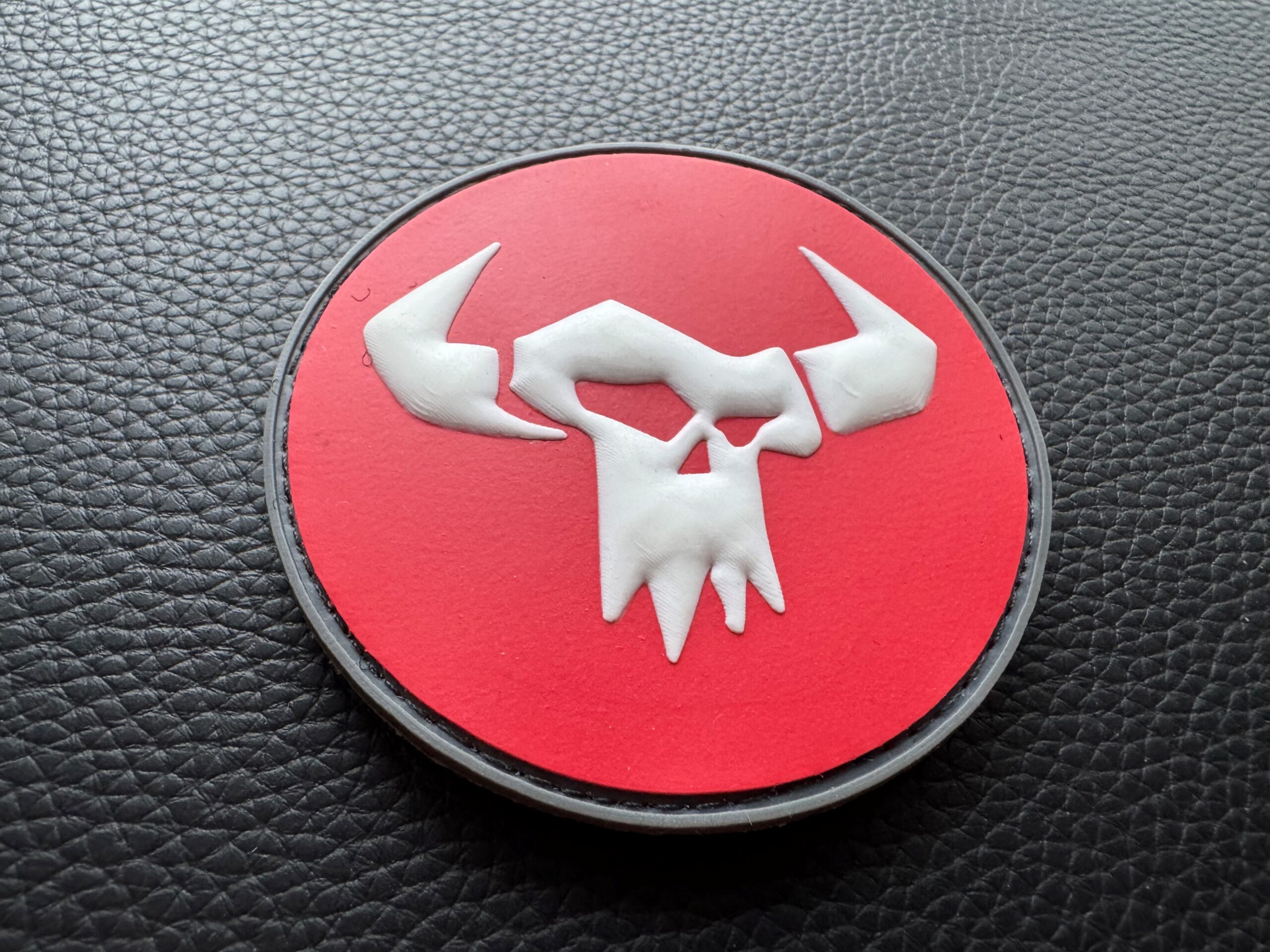 3D Rubberpatch "ORK" rot – Bild 2