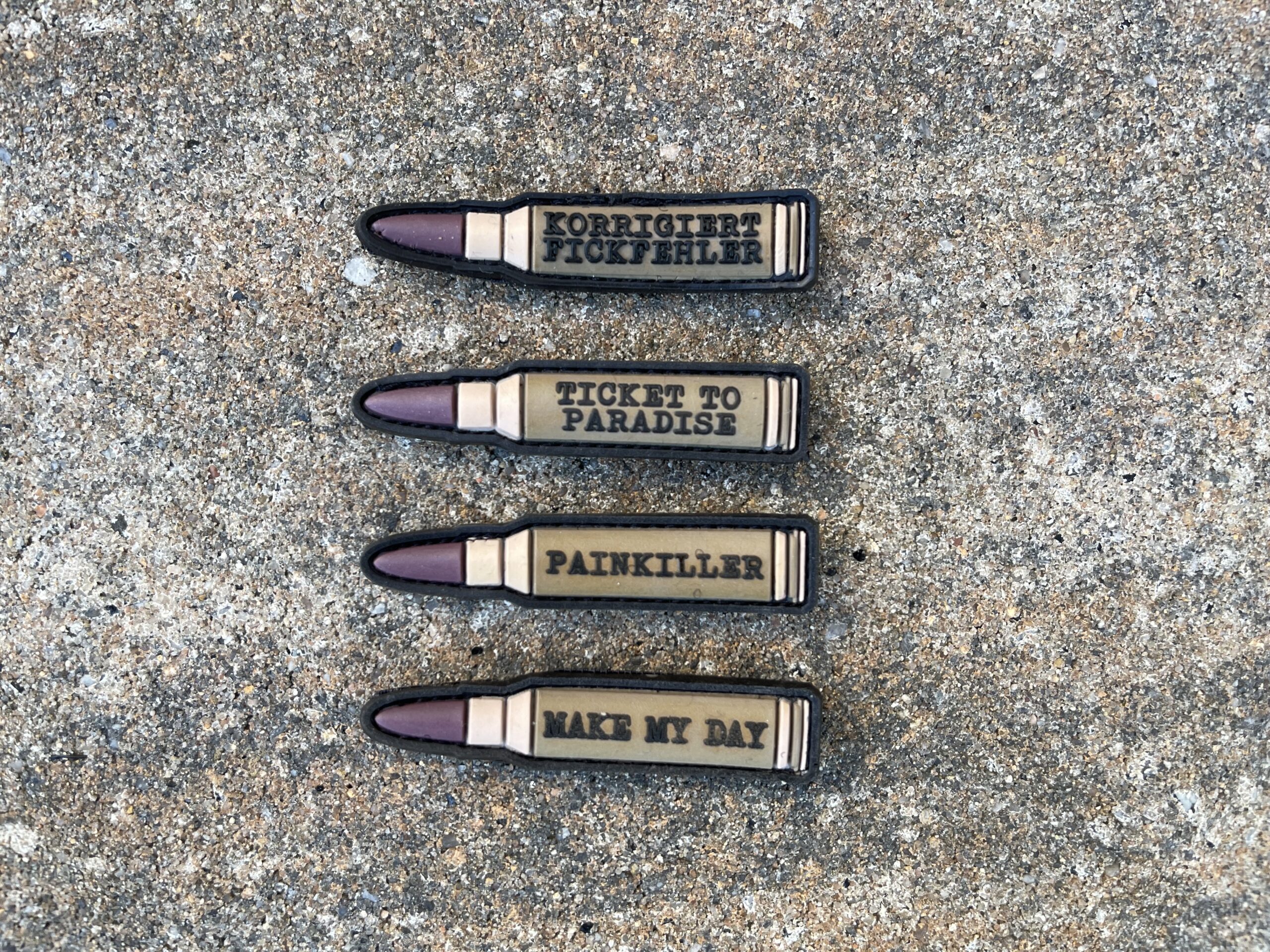 3D Rubberpatch "TICKET TO PARADISE" – Bild 2