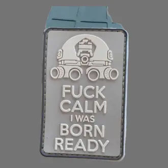 3D Morale Patch: "I WAS BORN READY" Desert-version