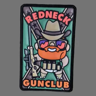3D Rubberpatch: "REDNECK GUNCLUB"