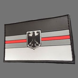 3D Rubber MORALE PATCH: "RED LINE DEUTSCHLAND"