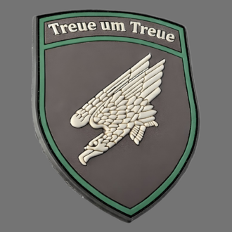 3D Rubber MORALE PATCH: "TREUE UM TREUE"