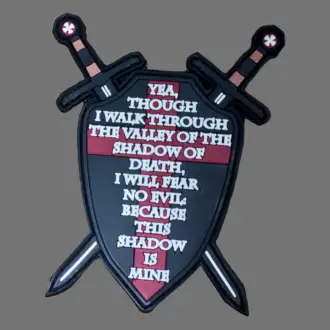 3D Rubberpatch: "DER GROSSE SCHILD"