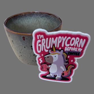 3D Rubberpatch: "GRUMPYCORN"