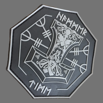 3D Rubberpatch "HAMMERTIME", subdued