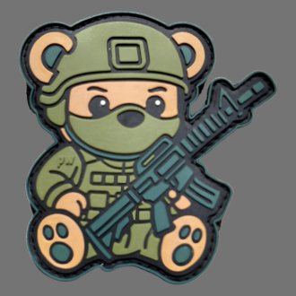 3D Rubberpatch "TEDDY OPERATOR"