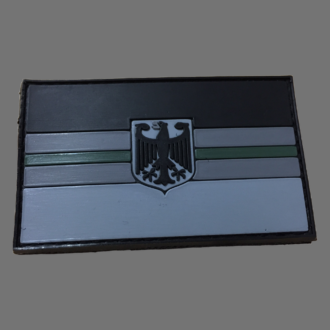 3D Rubber MORALE PATCH:"GREEN LINE DEUTSCHLAND"