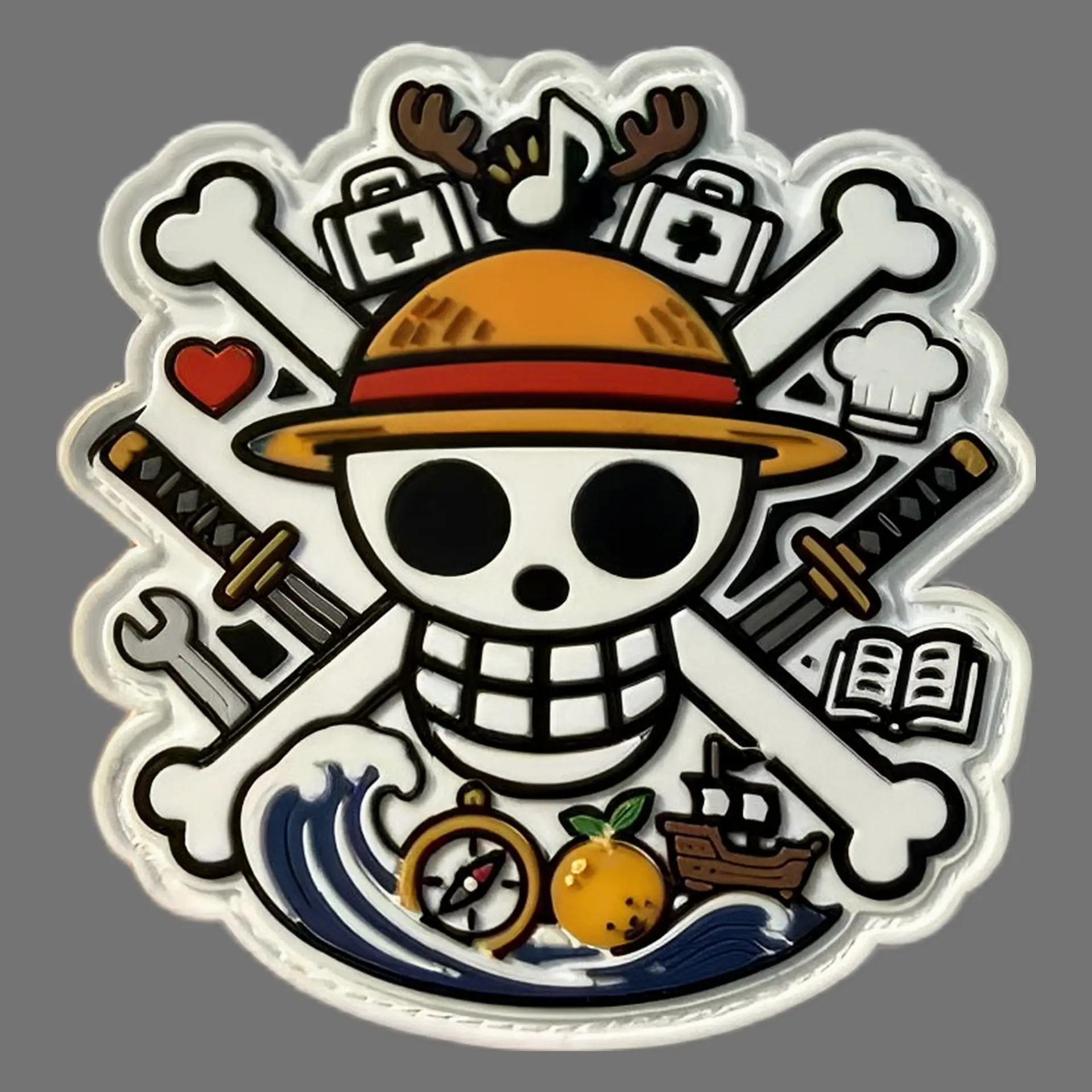 Piratencrew – 3D Rubberpatch